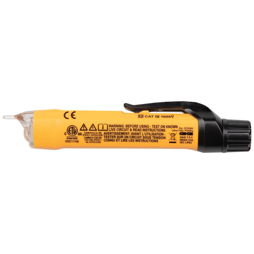 Probador de voltaje sin contacto de doble rango de 12-1000 V CA NCVT3P KLEIN TOOLS