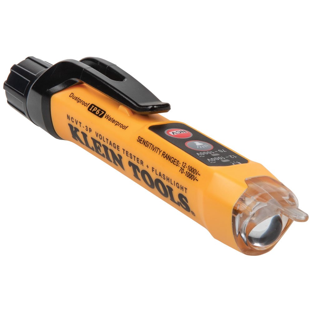 Probador de voltaje sin contacto de doble rango de 12-1000 V CA NCVT3P KLEIN TOOLS