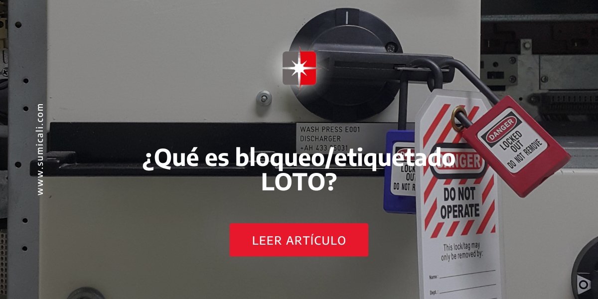 ¿Qué es bloqueo/etiquetado LOTO?