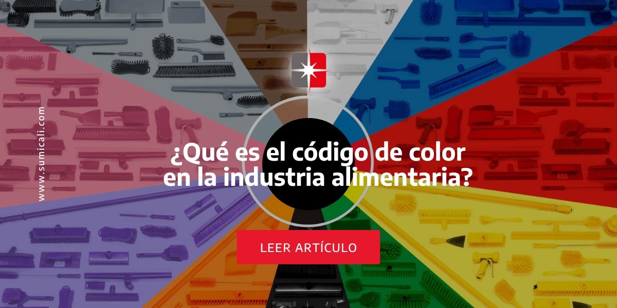 ¿Qué es el código de color en la industria alimentaria?