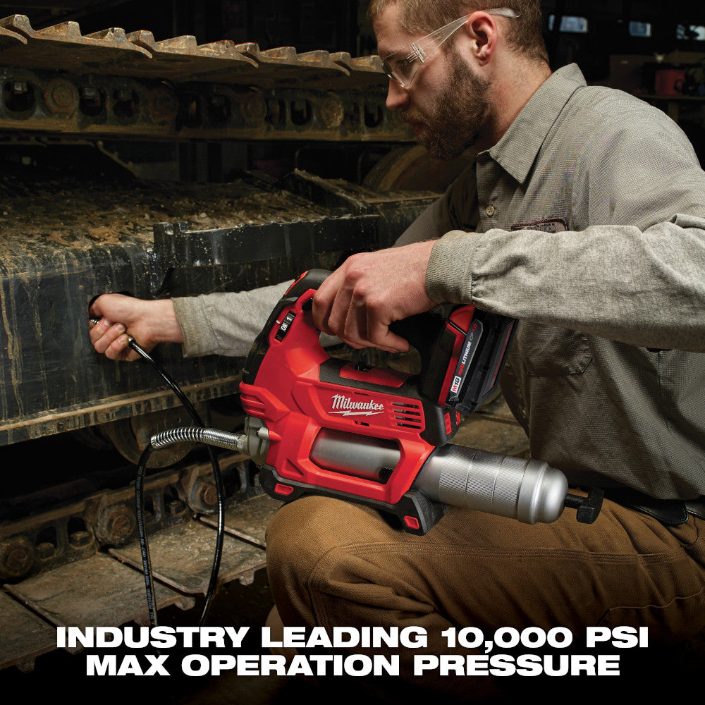 Kit de pistola engrasadora inalámbrica de 2 velocidades M18™ - Milwaukee 2646-21CT