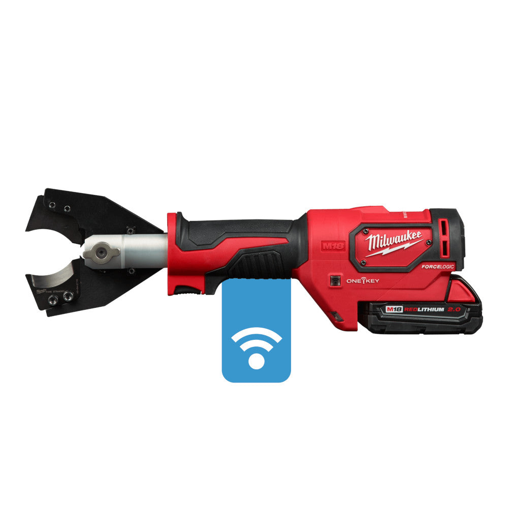 Kit de cortador de cables M18™ FORCE LOGIC™ con mordazas para cables - Milwaukee 2672-21