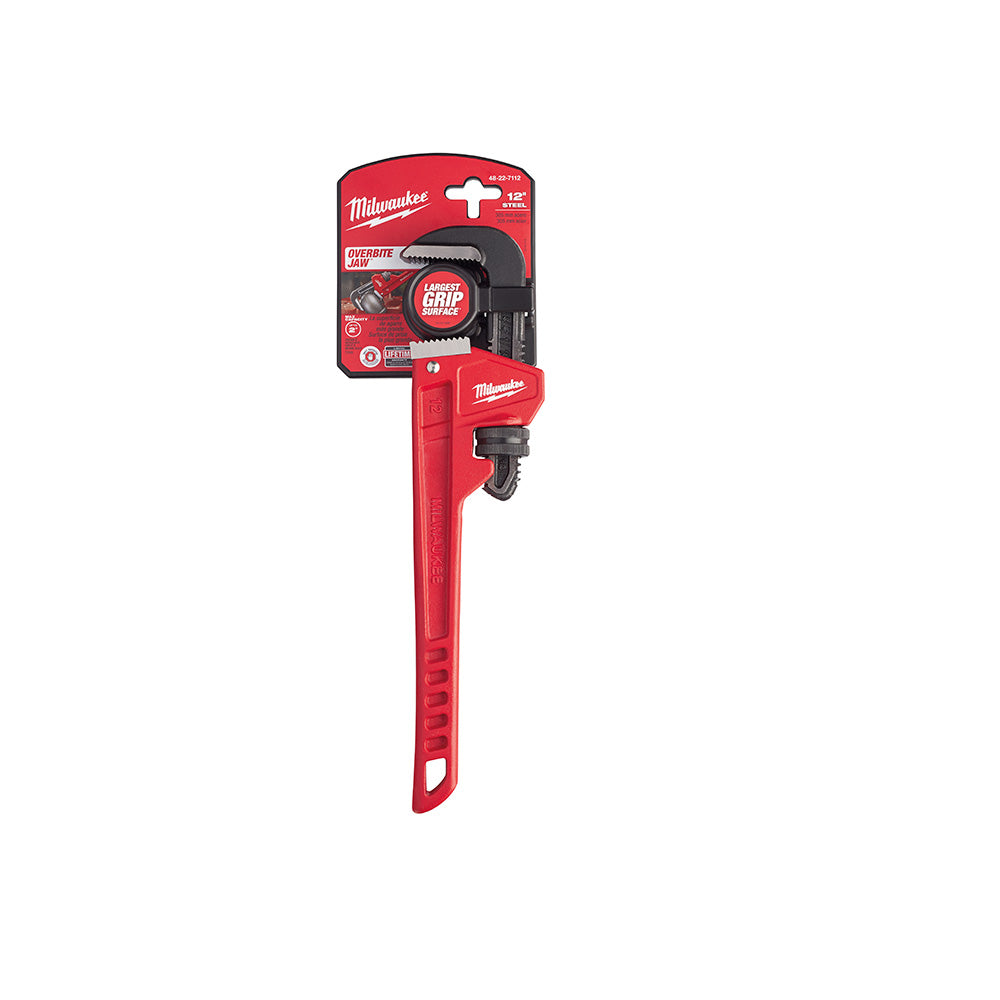 Llave para tubos de acero de 12" - Milwaukee 48-22-7112