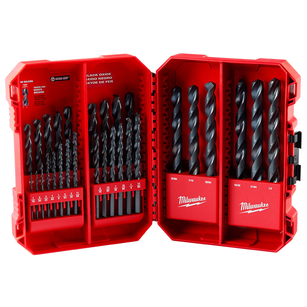 Juego de brocas con acabado negro THUNDERBOLT® de 29 piezas - Milwaukee 48-89-2802
