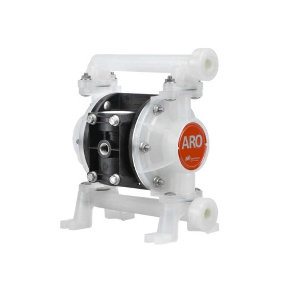 Bomba de diafragma 3/8" polipropileno teflon ARO PD03P-ARS-PTT