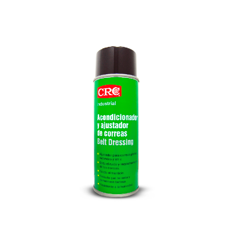 Acondicionador y ajustador de correas BELT DRESSING en aerosol 430 ml CRC