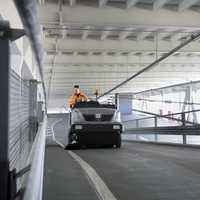 Barredora industrial hombre a bordo KM 150/500 R D - Kärcher