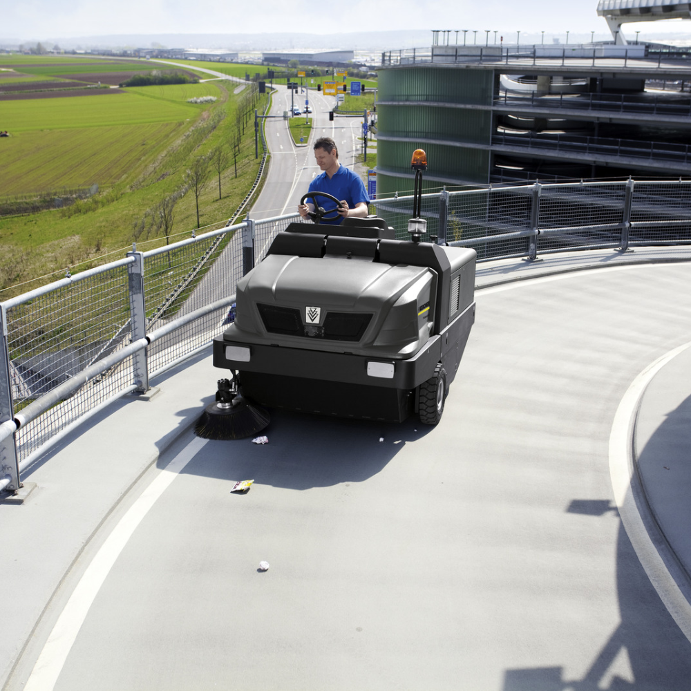 Barredora industrial hombre a bordo KM 150/500 R D - Kärcher