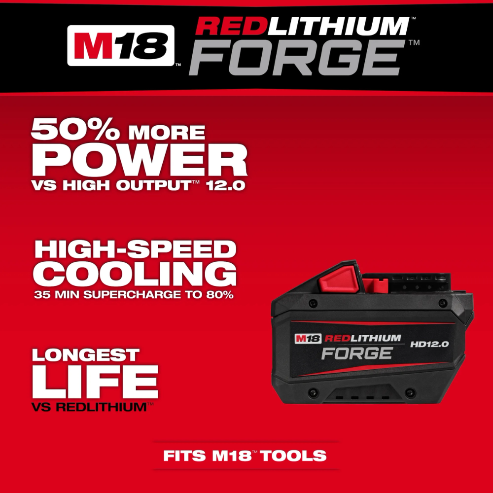 Batería M18™ REDLITHIUM™ FORGE™ HD12.0 -  Milwaukee 48-11-1813