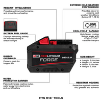 Batería M18™ REDLITHIUM™ FORGE™ HD12.0 -  Milwaukee 48-11-1813