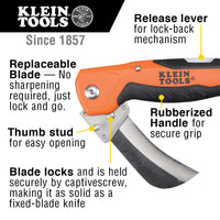 Cuchillo multiusos de hoja reemplazable Klein Tools 44218