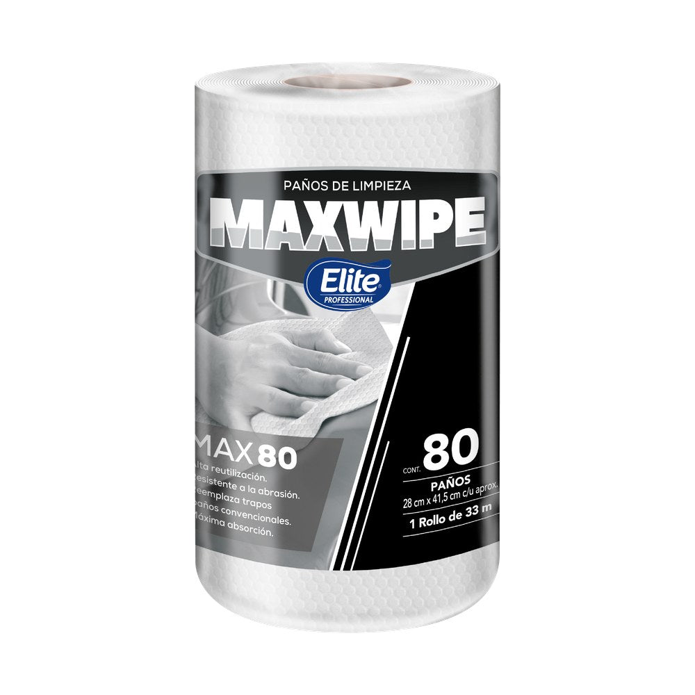 Paños para limpieza de uso extendido Elite MAX80