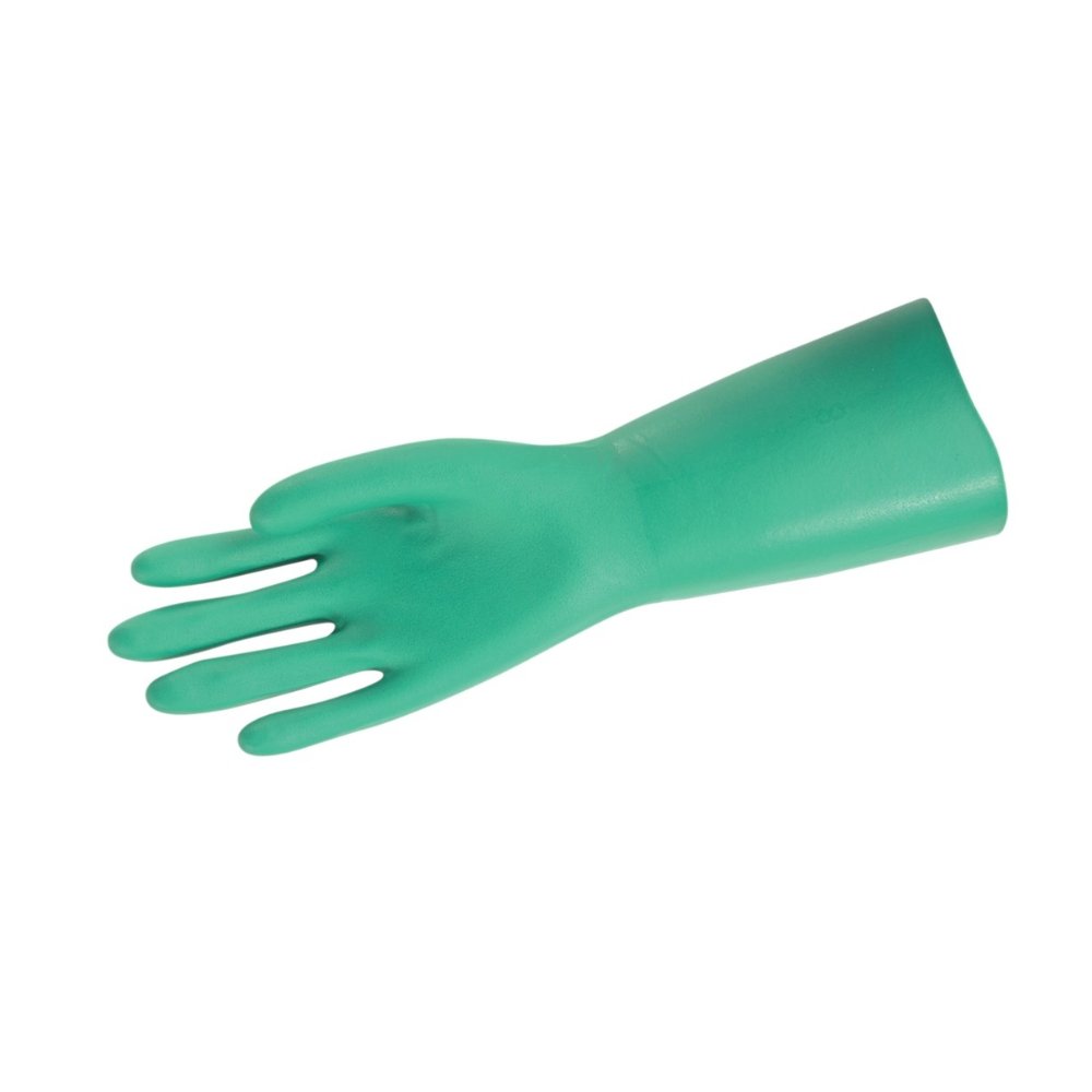 Guante de protección en Nitrilo verde Nitri-Chem™ - MCR Safety 5309L