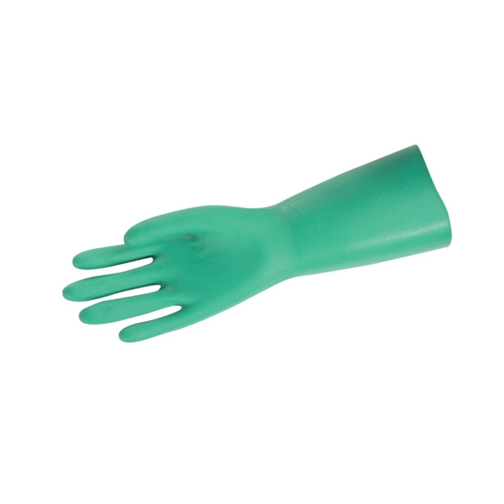 Guante de protección en Nitrilo verde Nitri-Chem™ - MCR Safety 5309M