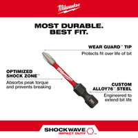 Juego de brocas para destornillador SHOCKWAVE™ Impact Duty™ de 54 piezas - Milwaukee 48-32-4010