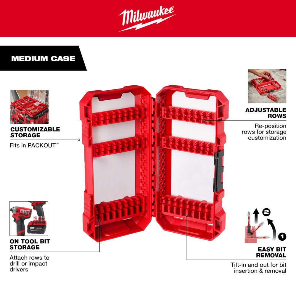 Juego de brocas para destornillador SHOCKWAVE™ Impact Duty™ de 54 piezas - Milwaukee 48-32-4010