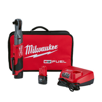 Kit de 2 baterías de ratchet M12™ FUEL™ de 1/2"  -  Milwaukee 2558-22