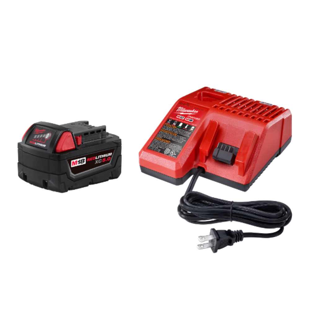 Kit de inicio M18™ REDLITHIUM™ XC5.0 -  Milwaukee 48-59-18