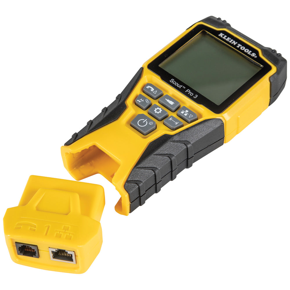 Kit de probador de cable de Ethernet con probador Scout™ Pro 3  Klein Tools VDV501-851