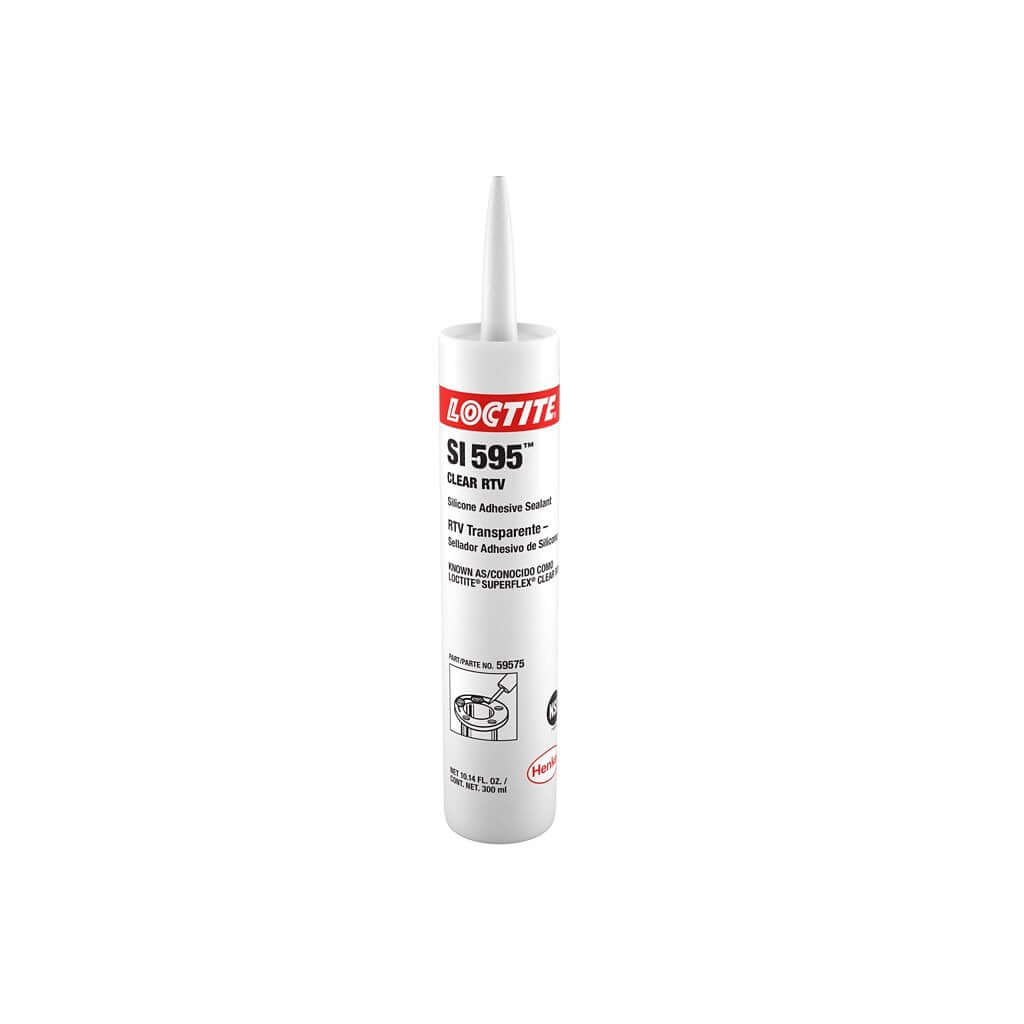 Silicona transparente 300ml Loctite SI 595-300