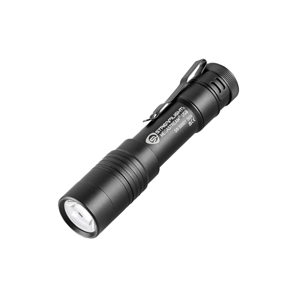 Linterna USB MEGASTREAM® Recargable de 1800 Lúmenes Alimentada por Batería SL-B34® - Streamlight