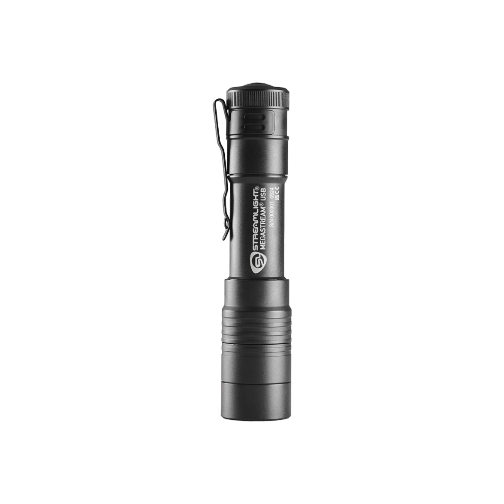 Linterna USB MEGASTREAM® Recargable de 1800 Lúmenes Alimentada por Batería SL-B34® - Streamlight