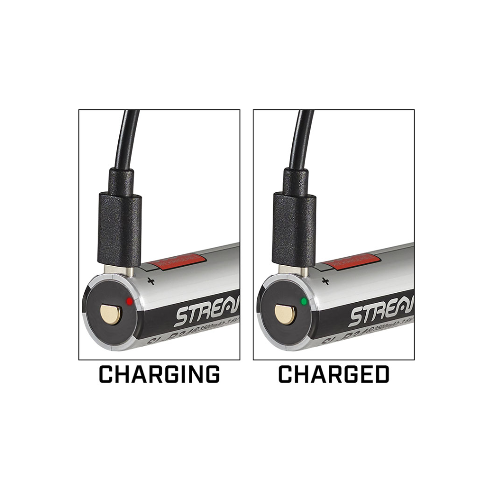 Linterna USB MEGASTREAM® Recargable de 1800 Lúmenes Alimentada por Batería SL-B34® - Streamlight