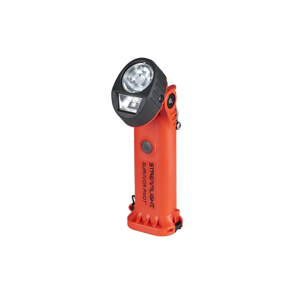 Linterna SURVIVOR PIVOT® USB doble luz y cabezal articulado de 90° - Streamlight