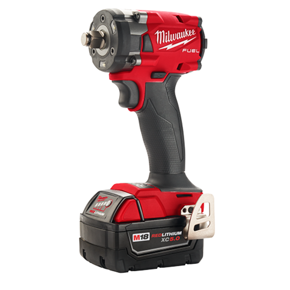 Llave de impacto inalámbrica compacta M18 FUEL™ de 1/2" con kit de anillo de fricción -  Milwaukee 2855-22R