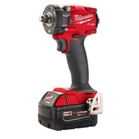 Llave de impacto inalámbrica compacta M18 FUEL™ de 1/2" con kit de anillo de fricción -  Milwaukee 2855-22R