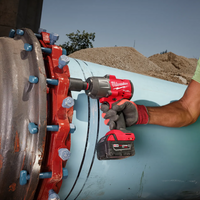 Llave de impacto inalámbrica de alto torque M18 FUEL™ de 1/2" con kit de anillo de fricción -  Milwaukee 2967-22