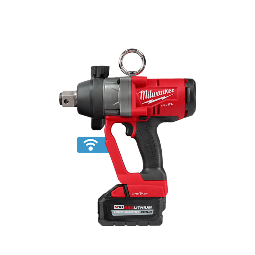 Llave de impacto inalámbrica de alto torque M18 FUEL™ de 1" con kit ONE-KEY™  -  Milwaukee 2867-22