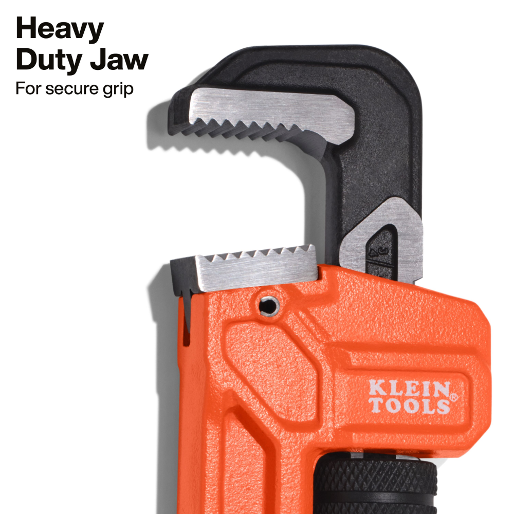 Llave para tubos de hierro fundido ajustable, 10 pulgadas - Klein Tools 68210