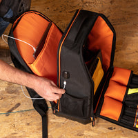 Maletín para herramientas Tradesman Pro™ XL Tech, 28 bolsillos Klein Tools 62805BPTECH