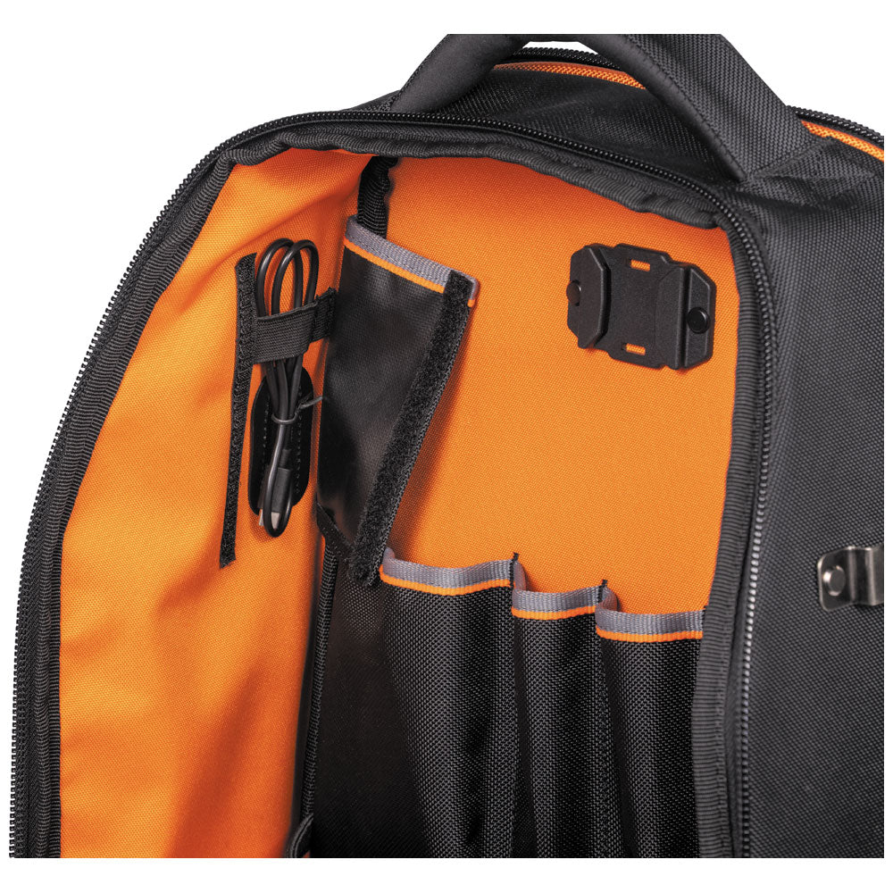 Maletín para herramientas Tradesman Pro™ XL Tech, 28 bolsillos Klein Tools 62805BPTECH