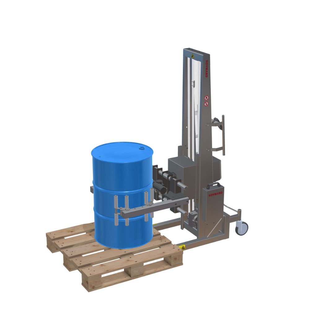 Manipulador eléctrico para tambores E300 Grip & TURN - HOVMAND EG6