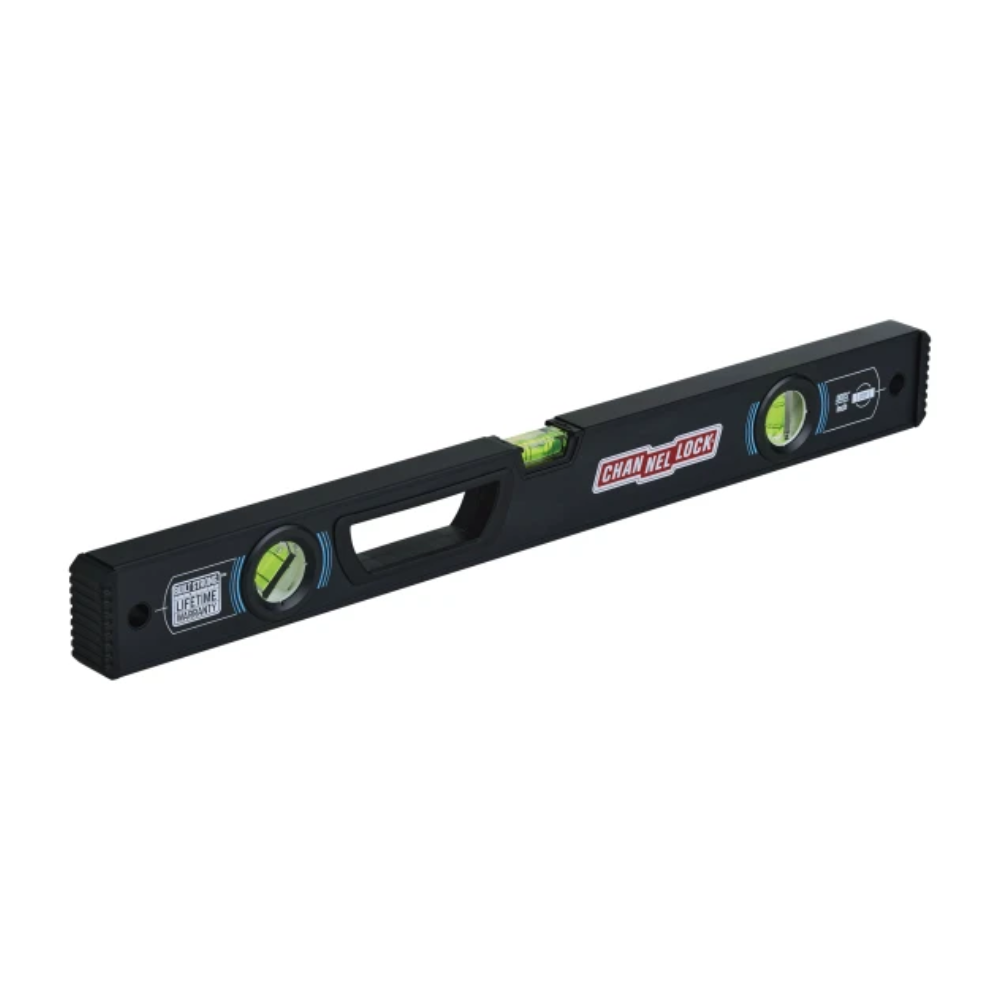 Nivel de caja de aluminio de calidad profesional de 24 pulgadas - Channellock 5200-0024