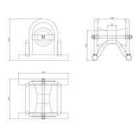 Polea para cable tipo puente Slingco ZGP2395