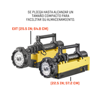 Reflector LIGHT & EXT Portátil y Plegable de 10 000 Lúmenes y Superbrillante - Streamlight