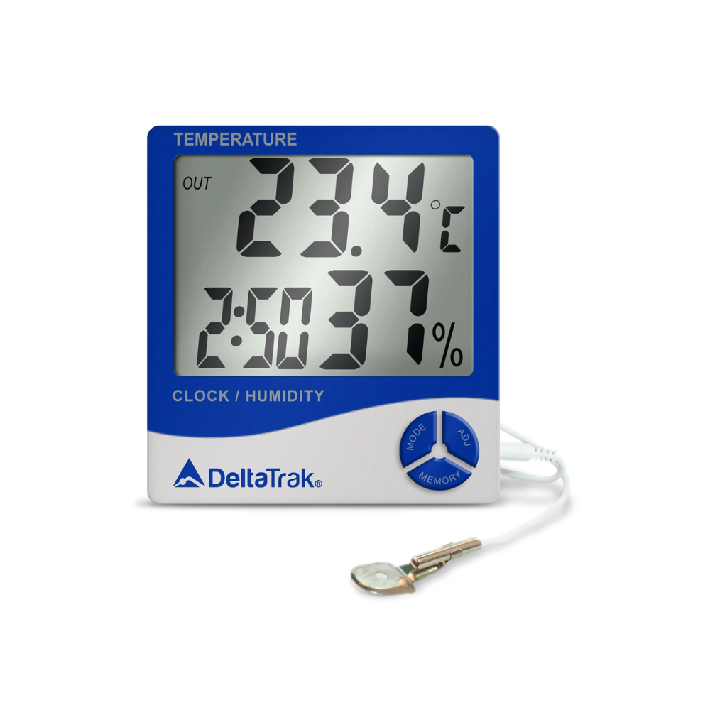Termohigrómetro de pared con pantalla gigante - DeltaTrak 13309