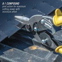 Tijeras de aviación rectas de 10 pulgadas - Channellock 610AS