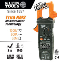 Pinza voltiamperimetrica AC/DC Klein Tools CL600